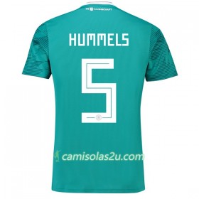 Camisolas de Futebol Alemanha Hummels 5 Equipamento Alternativa Copa do Mundo 2018 Manga Curta